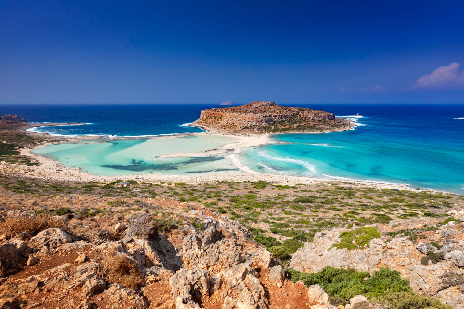 Balos Beach in Chania - Crete, Greece - 477