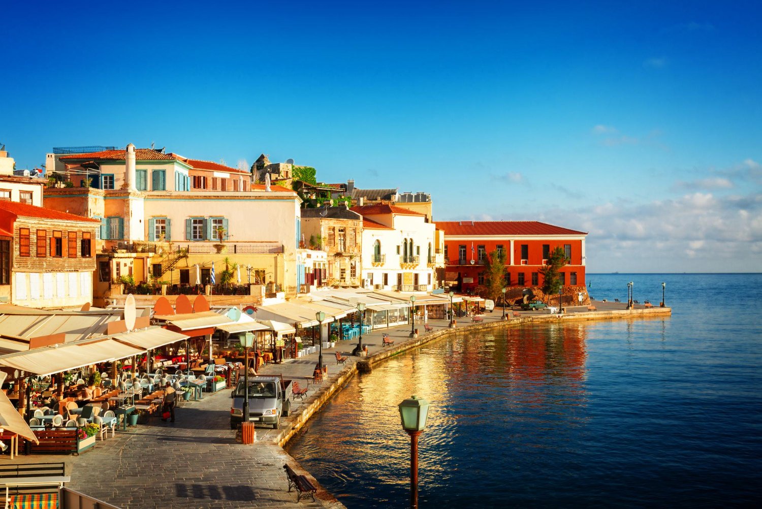 Harbour of Chania - Crete, Greece - 8550