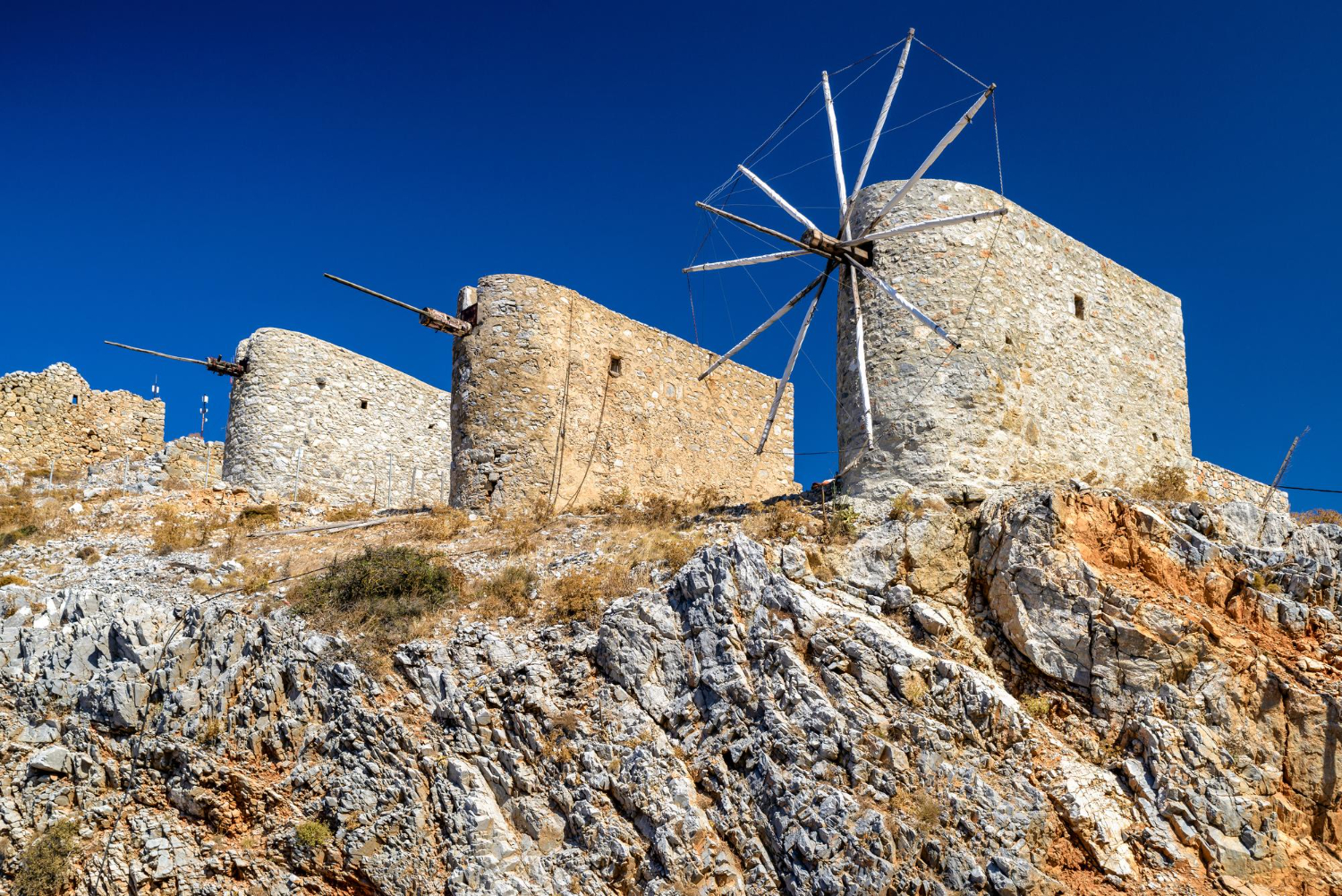 Windmills in Lasithi - Crete, Greece - 203