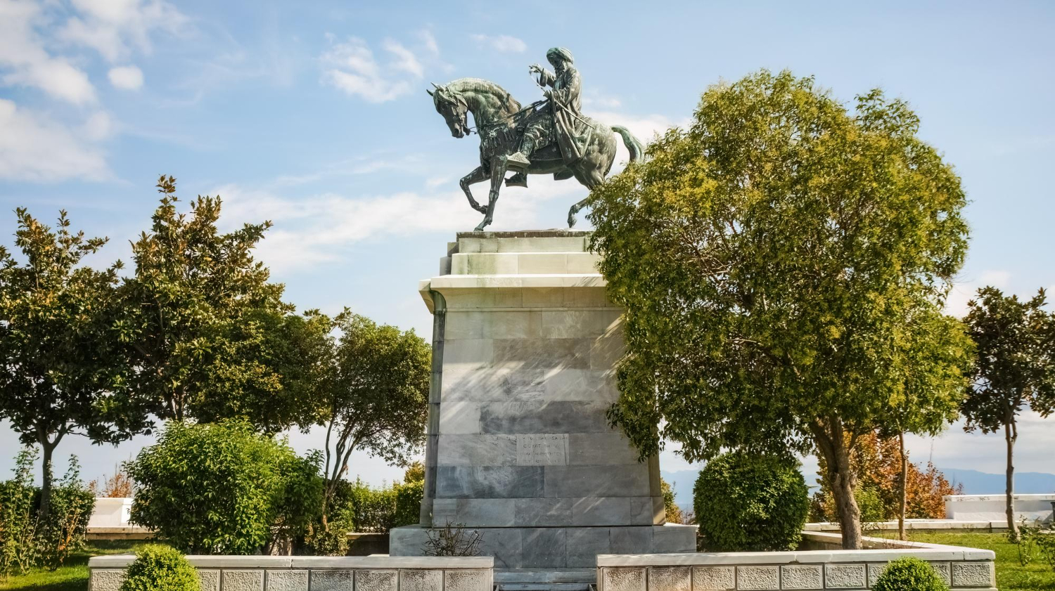 Mehmet Ali Statue - Kavala, Macedonia, Greece - 934