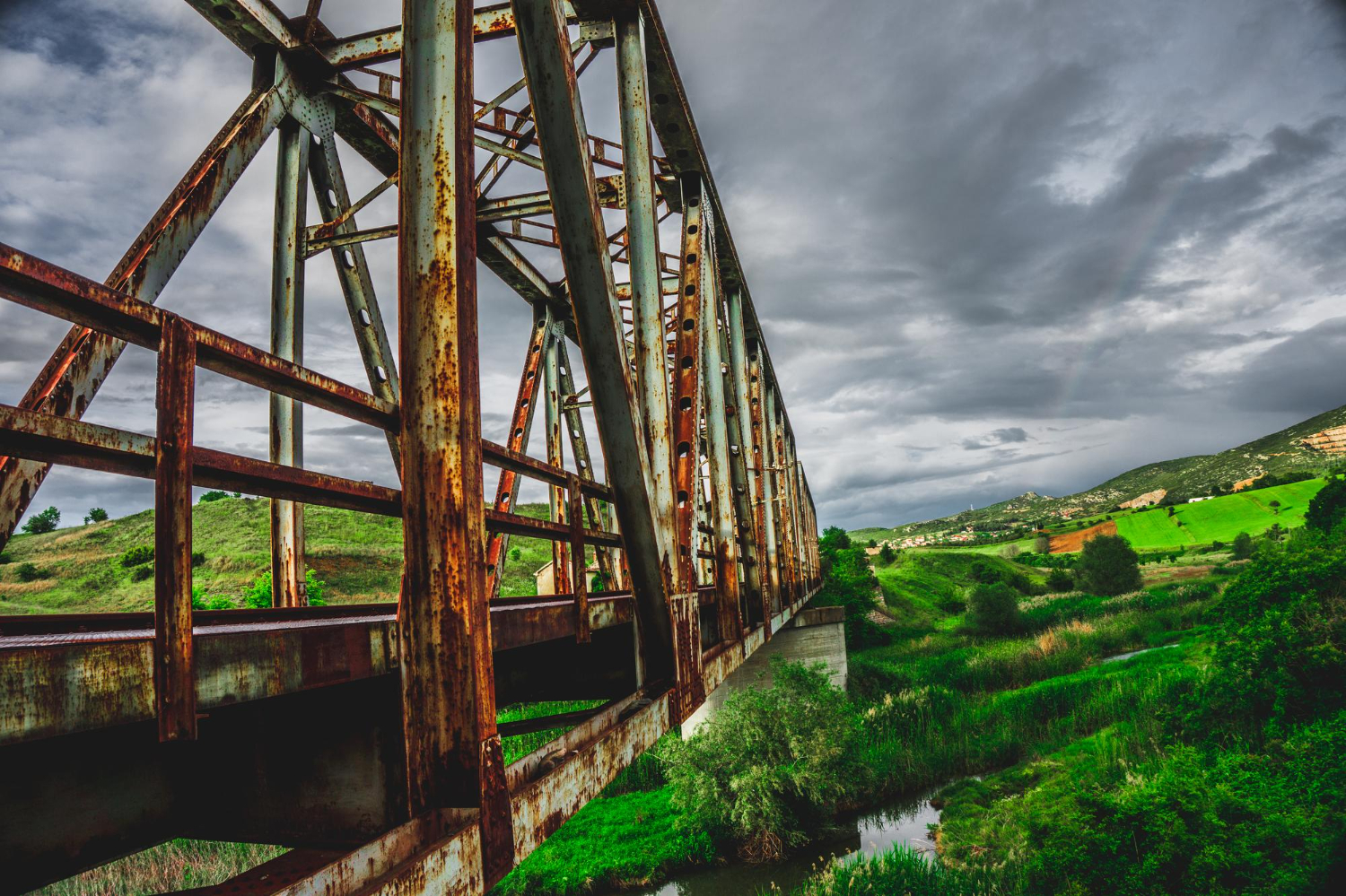 Old Train Tracks in Kilkis - Macedonia, Greece - 3229334